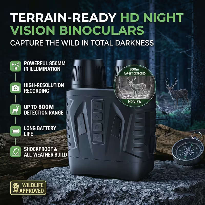 ENNDVOR FHD 40MP Night Vision Binoculars