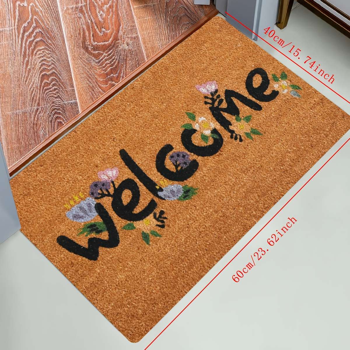 1Pc 15.75x23.62inch 40x60cm Floor Mat