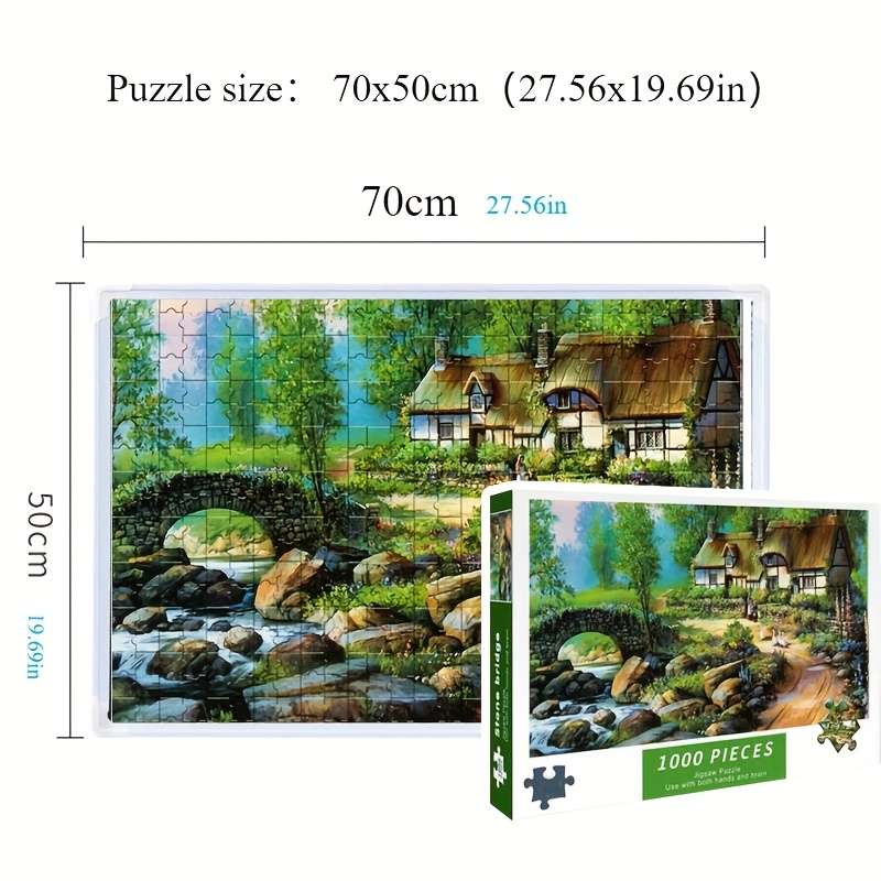1000 Piece Mini Paper Jigsaw Puzzle