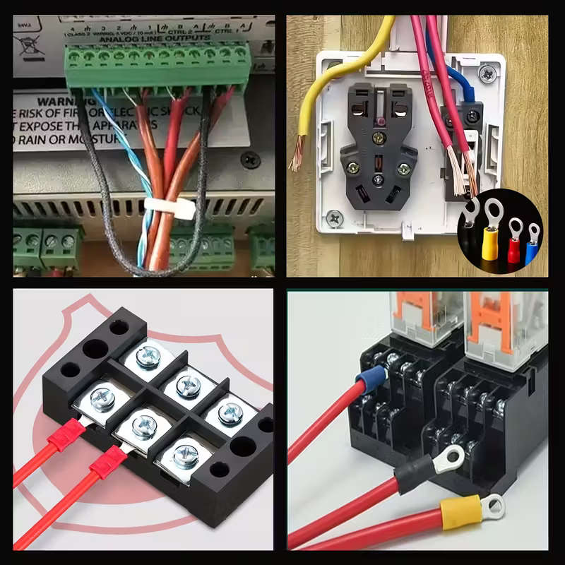 102Pcs Electrical Crimp Connectors Set