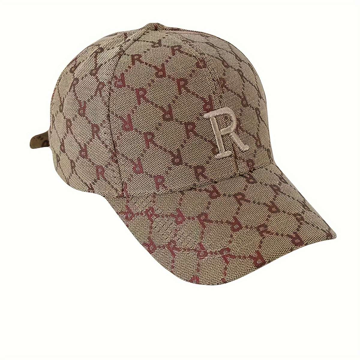 Vintage Baseball Cap Embroidered Letter R