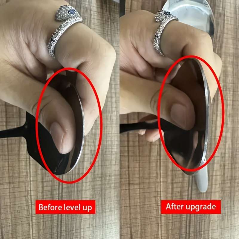 2Pcs Stainless Steel Public Spoons Long Handle