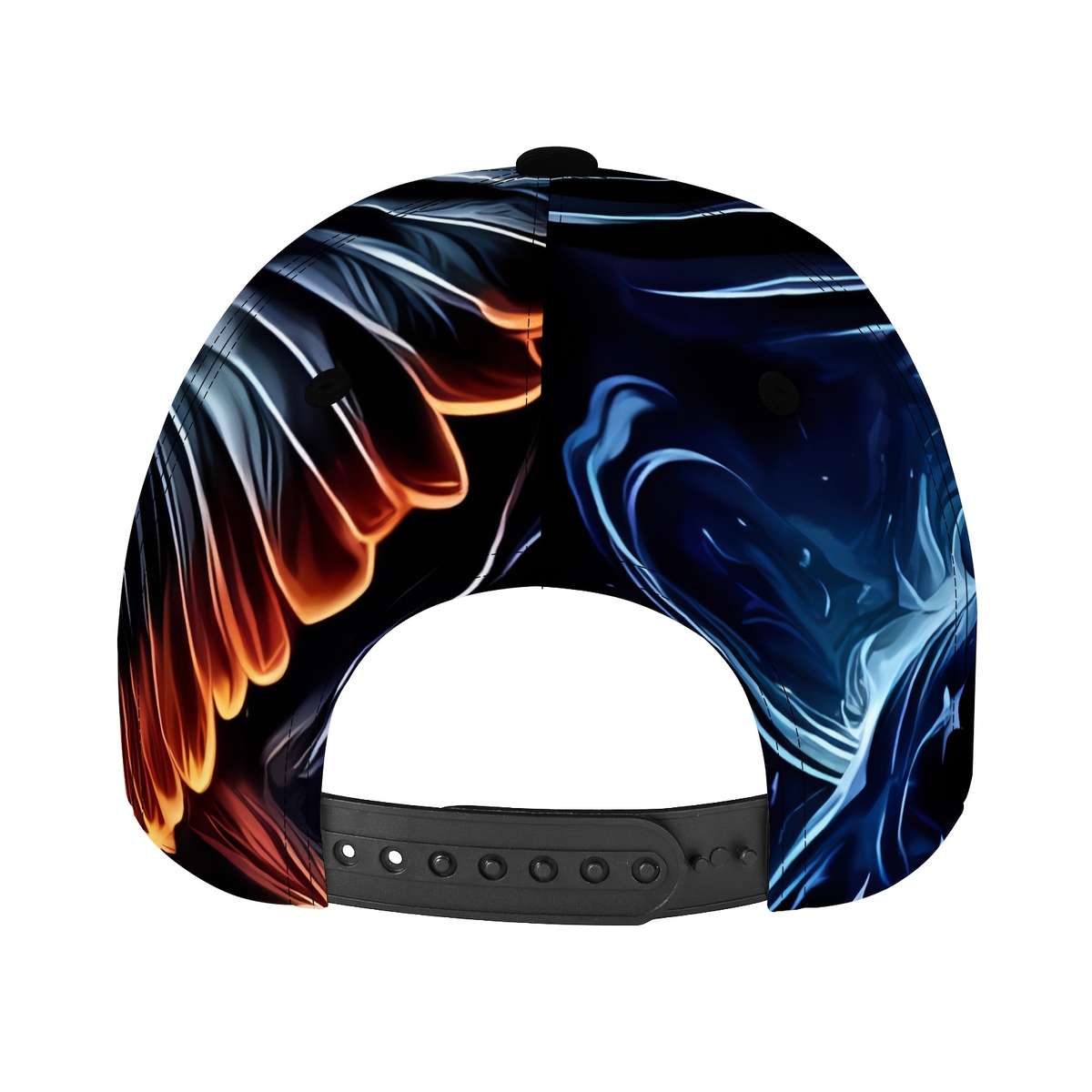 1pc Eagle Head and American Flag Graffiti Hip Hop Fashion Baseball Cap Unique Street Style De