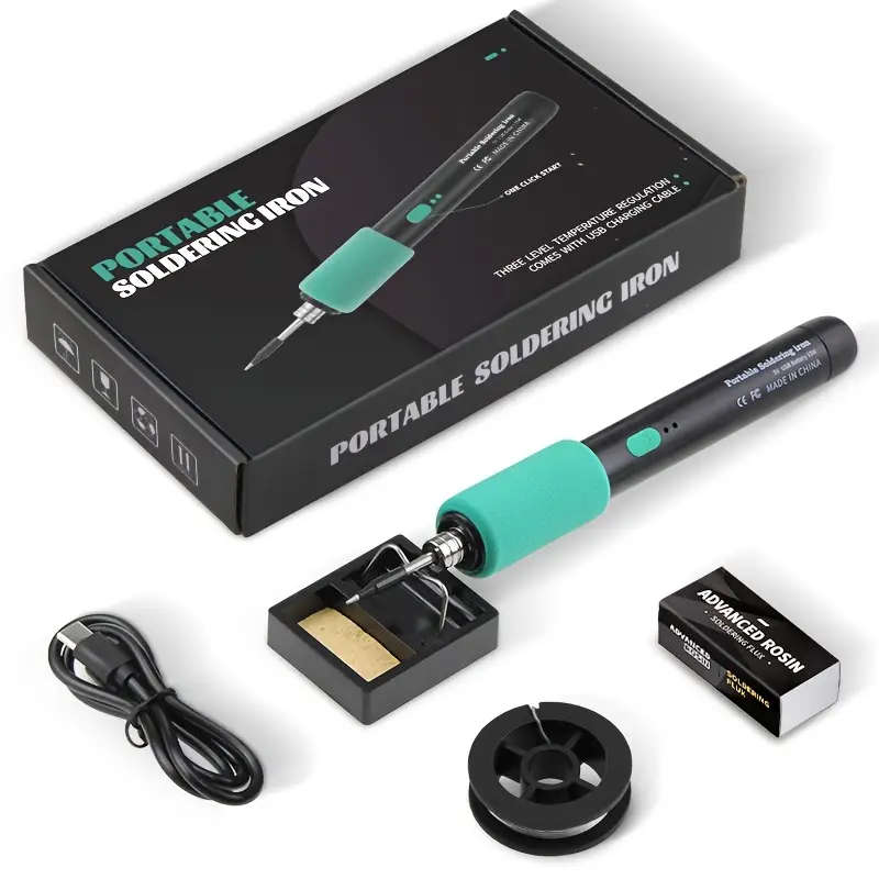 USB Rechargeable Soldering Iron Pen Kit