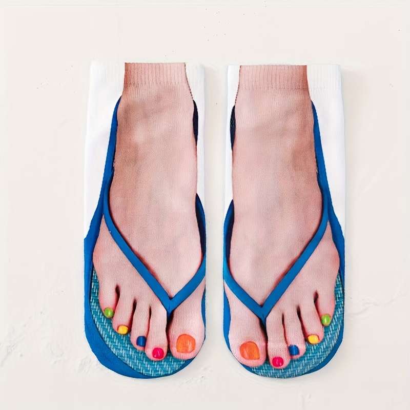 6 Pairs Of Models One Size High Elastic Socks