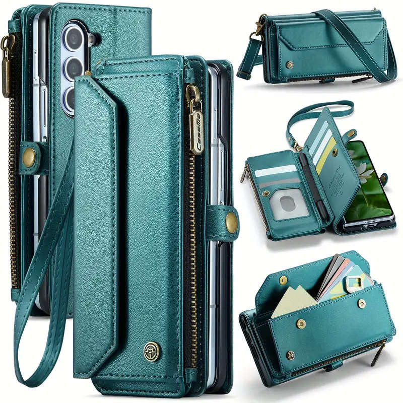 1pc Crossbody Bag For Samsung with Case Wallet