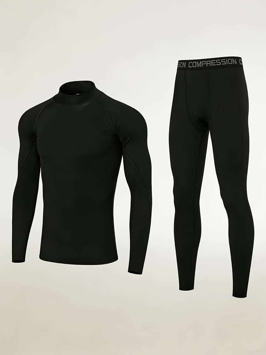 Thermal Underwear Color Black  Black Line Sizem
