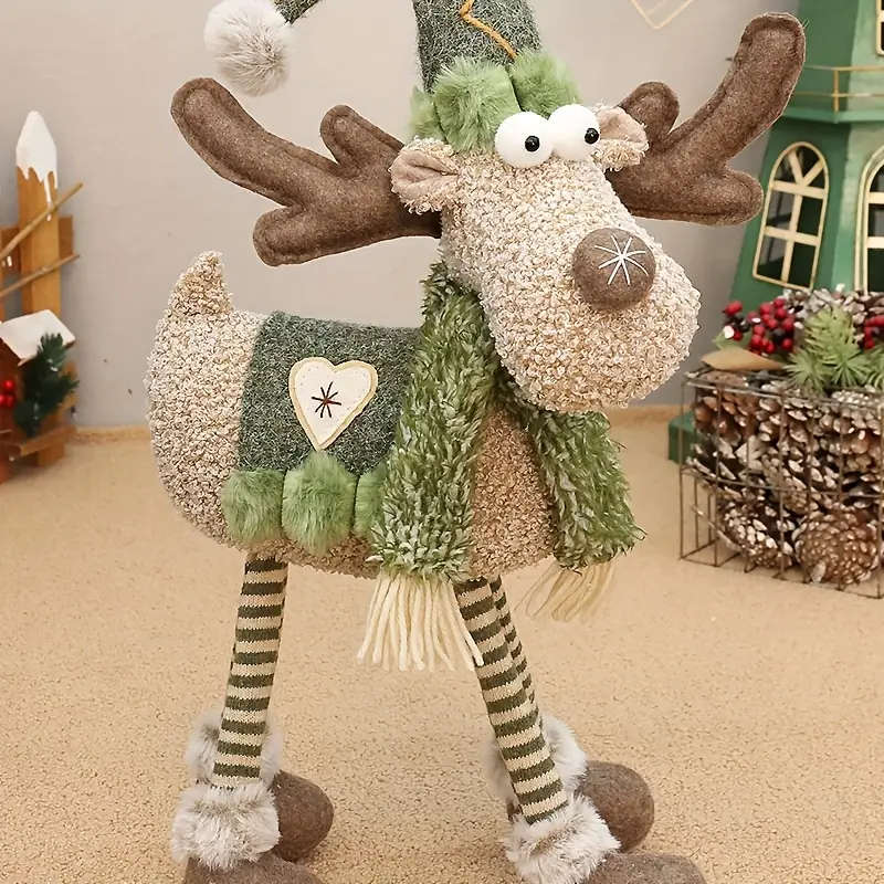 1 Festive Reindeer Figurine