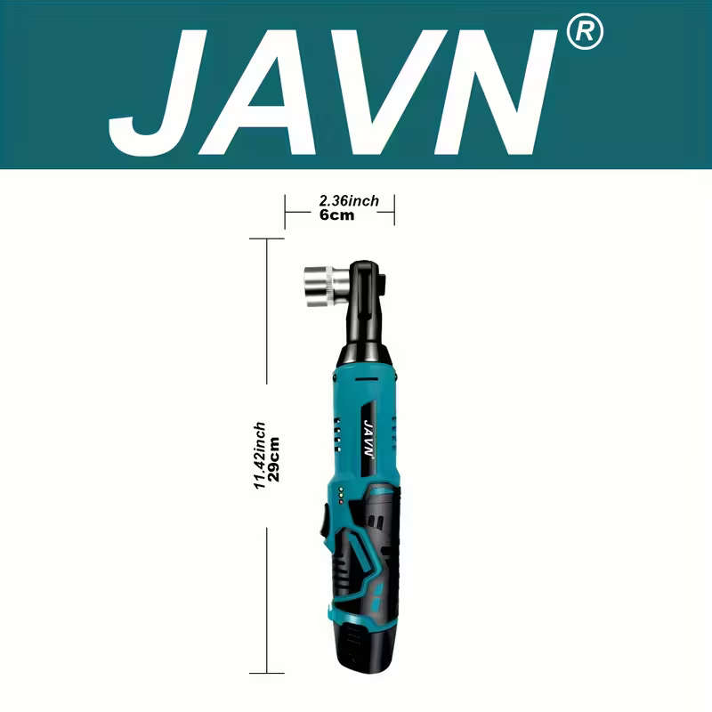12V Electric Wrench, 45NM 3/8 Inch Ratchet Wrench
