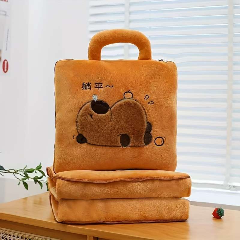 Blanket Style Chubby Face Cute