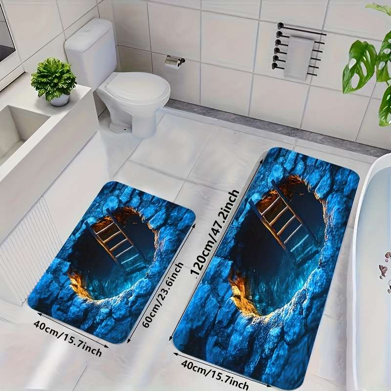 1Pc 60x90cm Floor Mat