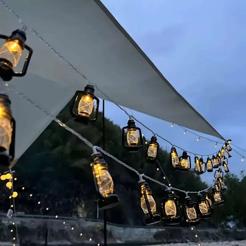 Retro LED Lantern String Lights