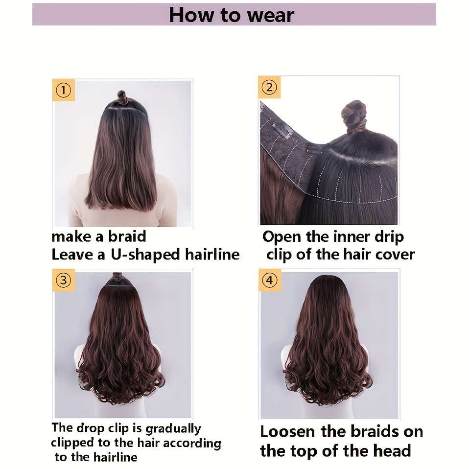 1Pc Style2 50.8cm Fashion Design Wig