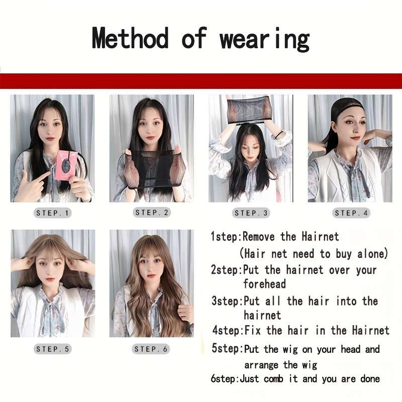 1Pc Black 15.24cm Fashion Design Wig