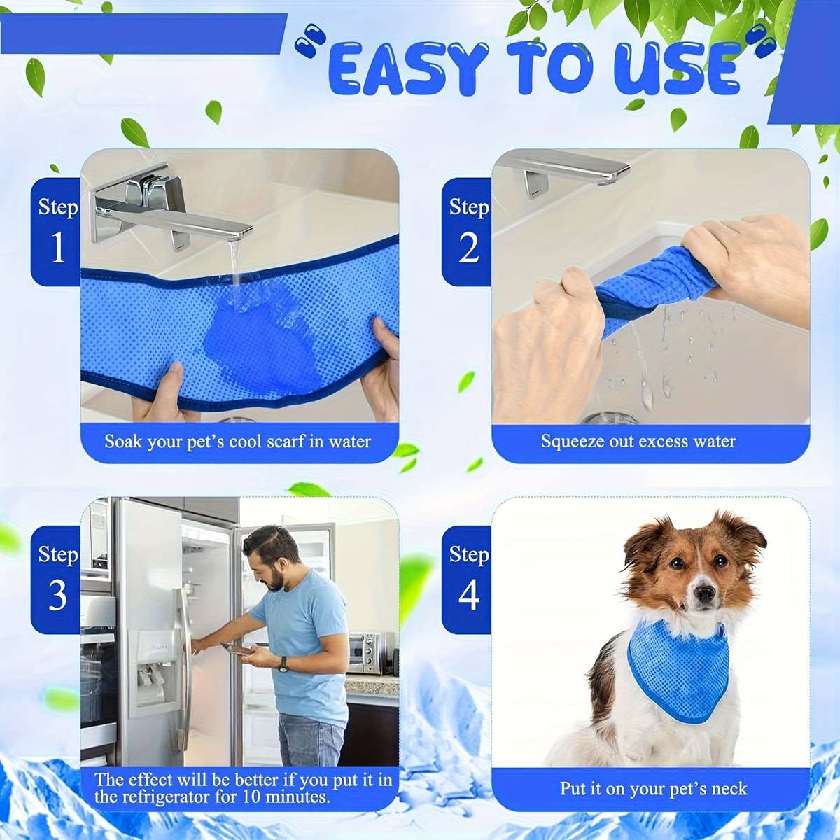 Blue Cooling Pad
