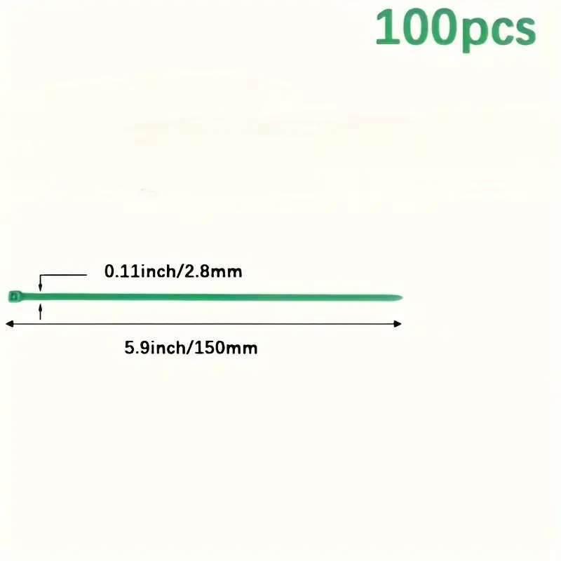 100Pcs Garden Cable Tie Plant