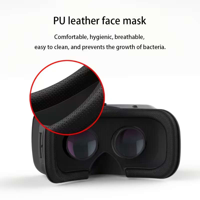 VR SHINECON Next-Gen 3D Virtual Reality Headset - Universal Smartphone VR Glasses