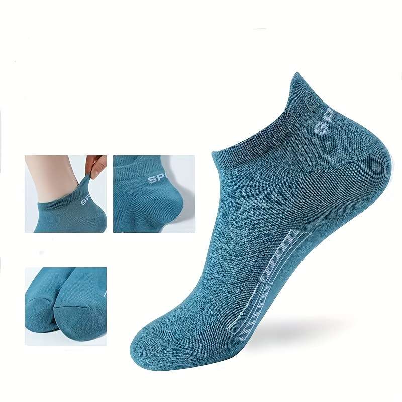 6 Pairs Of Dark Gray One Size High Elastic Socks