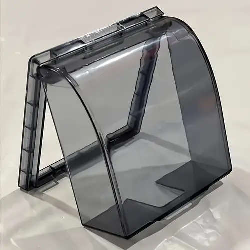 1Pc Classic Style Plastic Wall Outlet Cover Dustproof Waterproof Spray Protection Box For Bathroom T