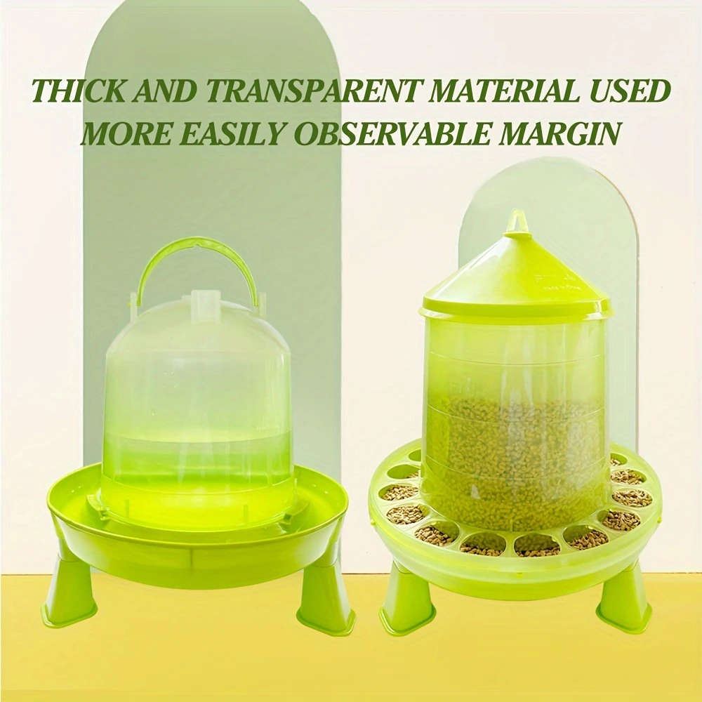 2 Pack Poultry Feeders