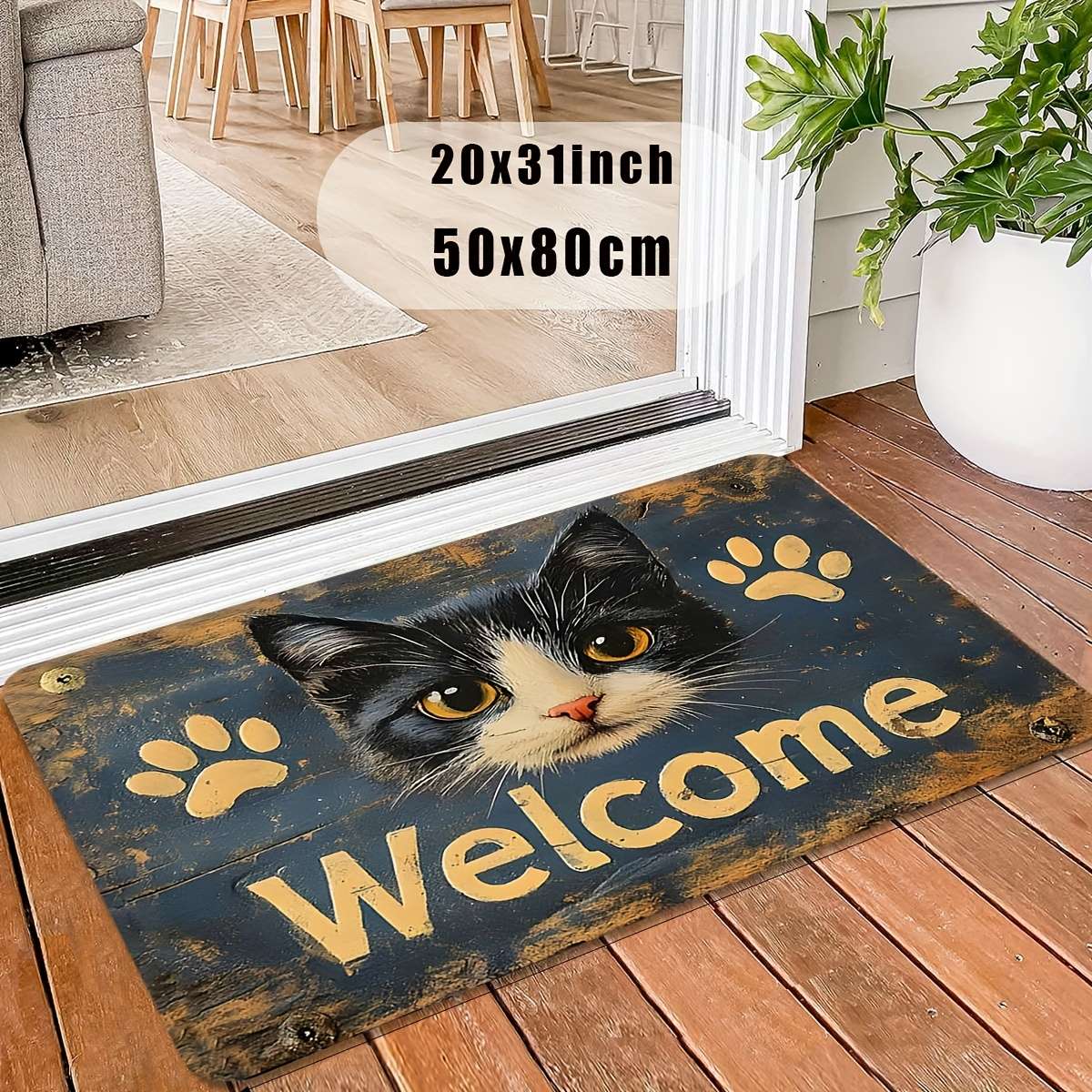 1Pc 40x60cm 15.75x23.62inch Floor Mat