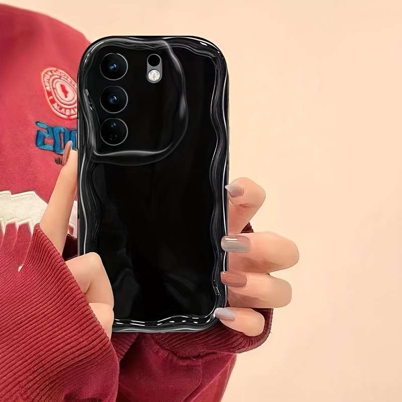 1pc Beige For Samsung Galaxy A55 Phone Cases