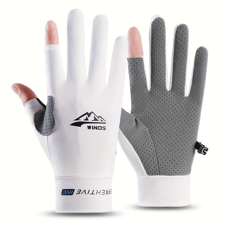 1 Pair Pink M Summer Gloves