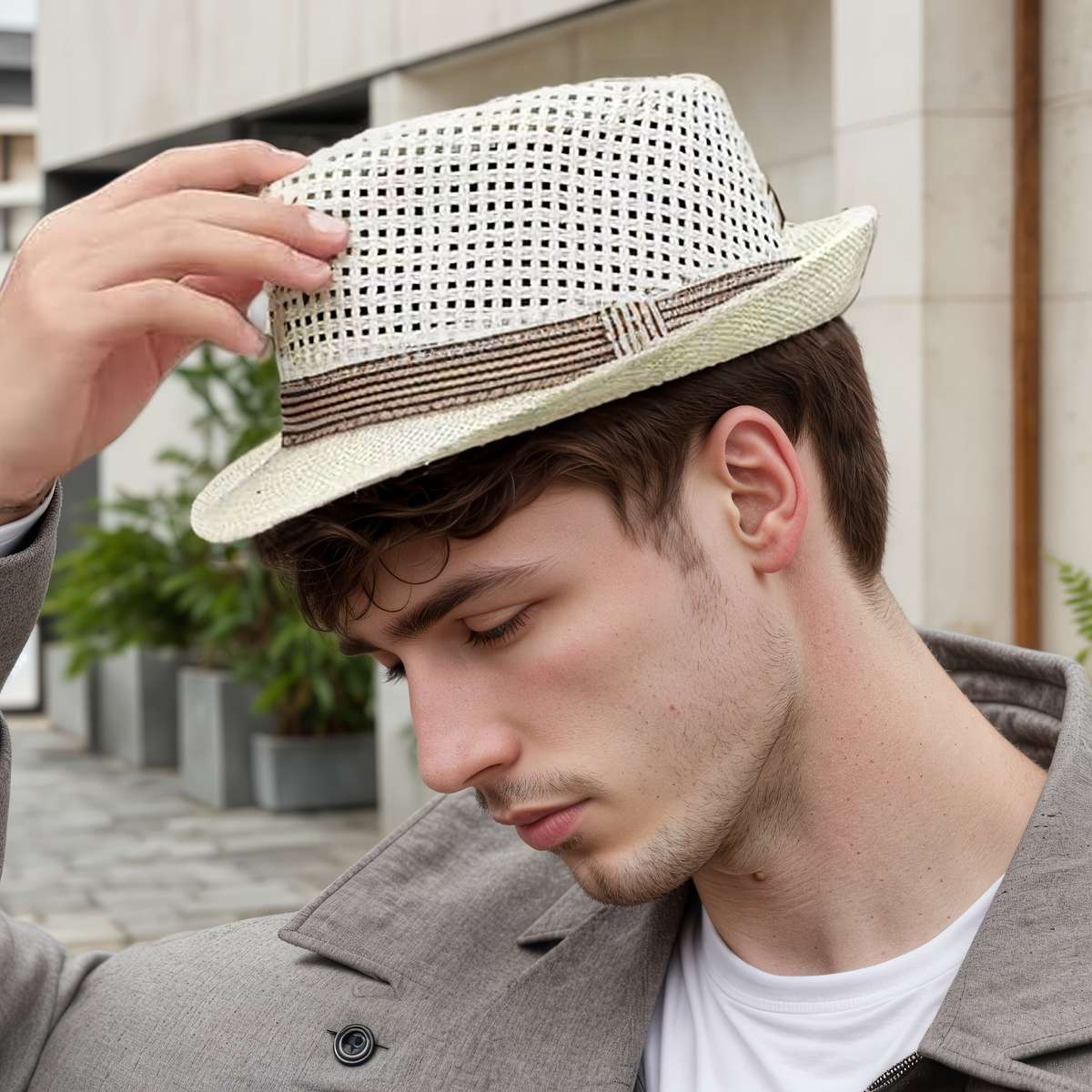 Hat Light Beige