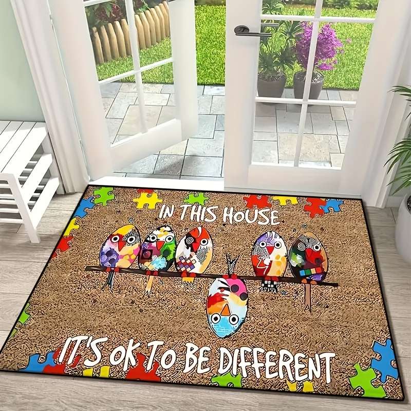1Pc 40x60cm 15.7x23.6inch Floor Mat