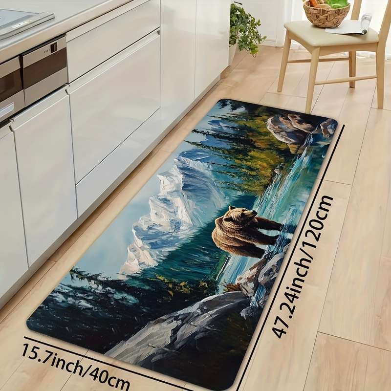 1Pc 19.69x31.49inch 50x80cm Floor Mat