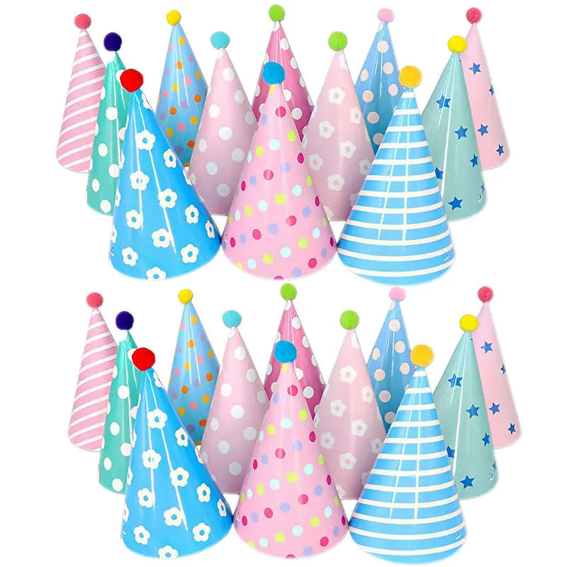 24 Party Hats