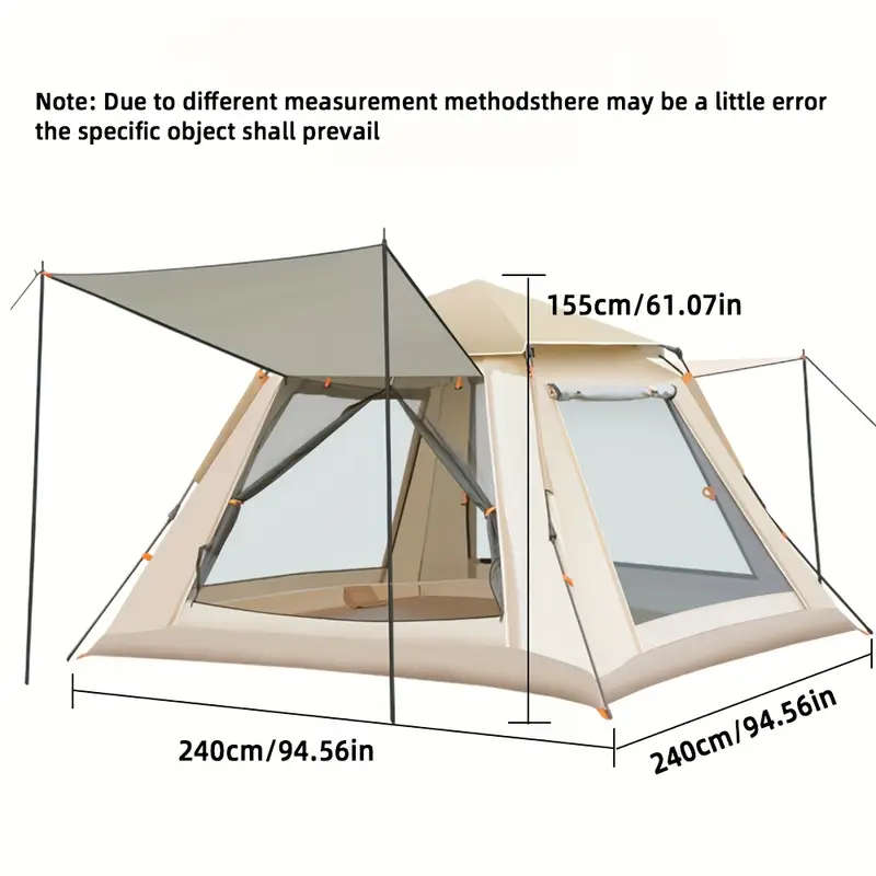 1 Piece Family Camping Tent