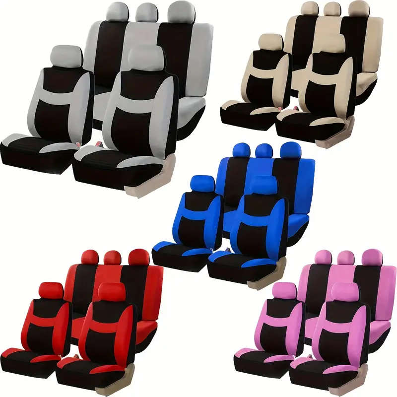 9 Pieces Of Car Seat Covers