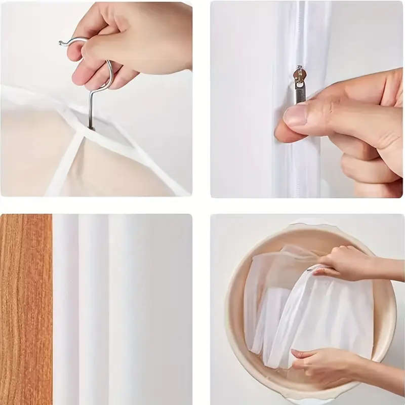 5 Pieces/Set Of Clothing Hanging Covers
