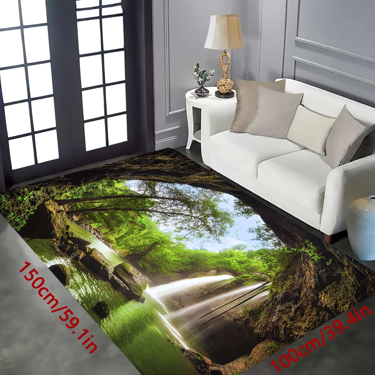 1Pc 19.68x31.49inch 50x80cm Floor Mat