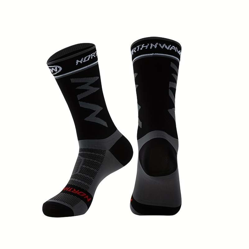 5 Pairs D90 One Size High Elastic Socks
