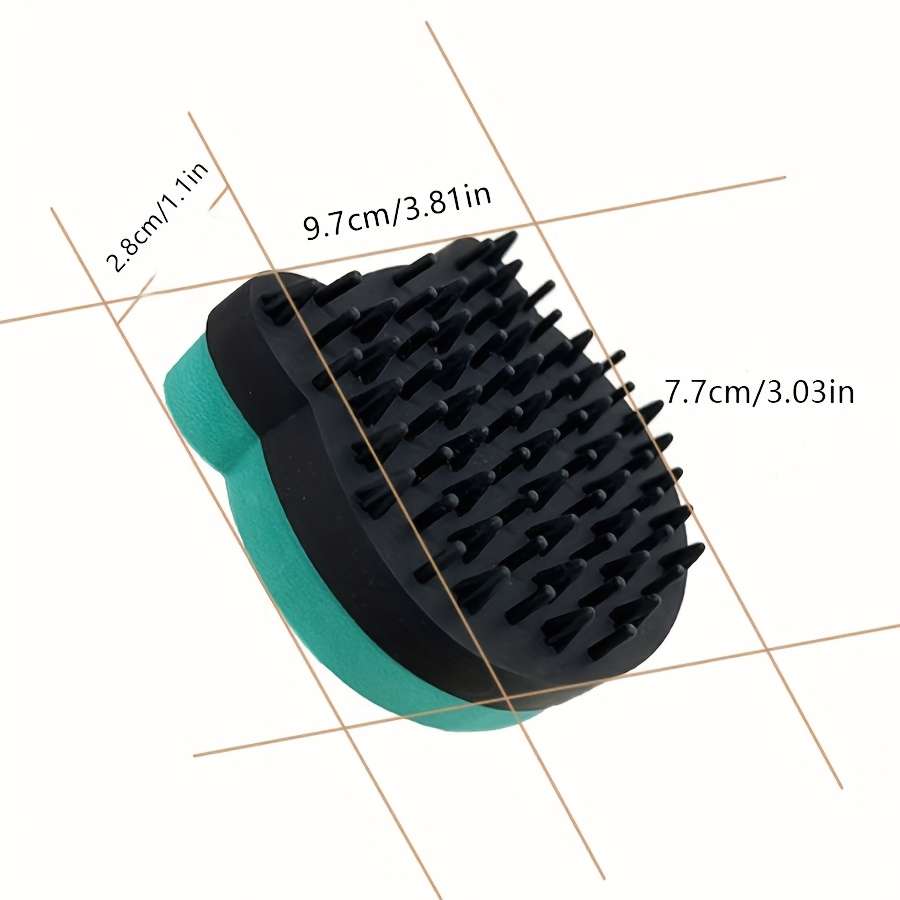 Pink Silicone Hair Removal Comb Pet Comb