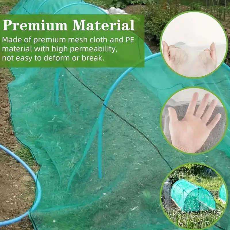 Heavy Duty Green Garden Netting