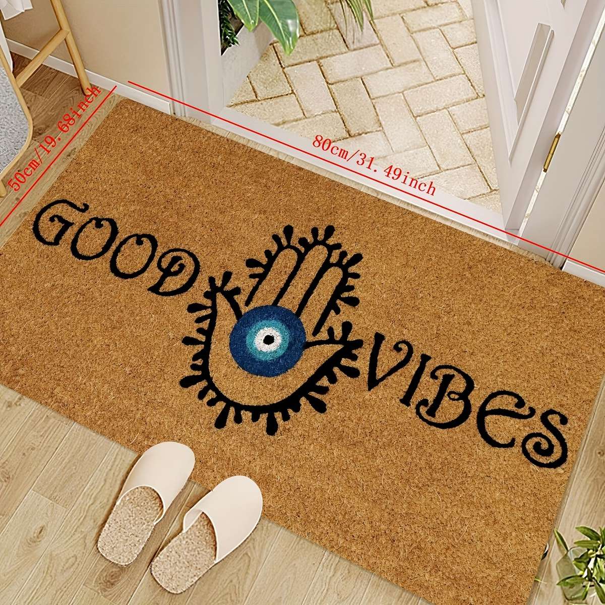 1Pc 23.6x35.4inch 60x90cm Floor Mat