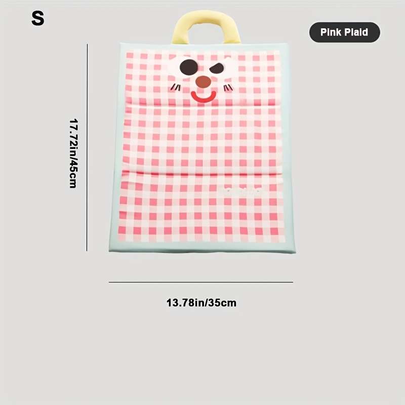 Pink Plaid Cooling Pad