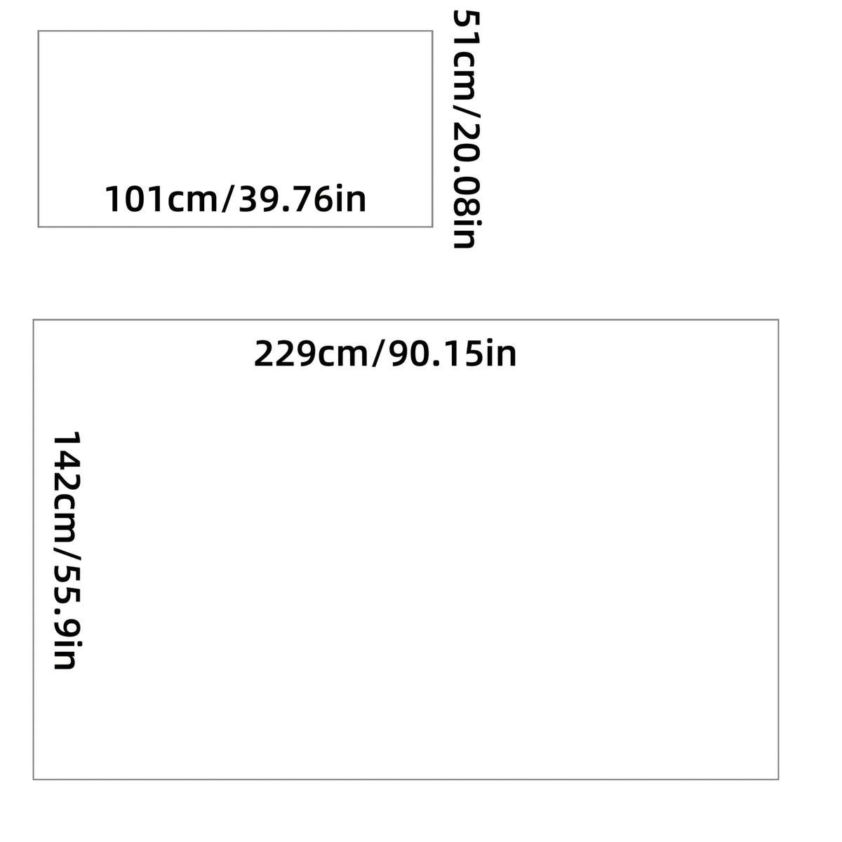 1Pc Beige 50x50cm 19.69x19.69inch Floor Mat