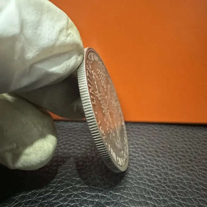 Liberty Patriotic Iron Silver-Plated Replica Coin, 1OZ Collectible Bullion