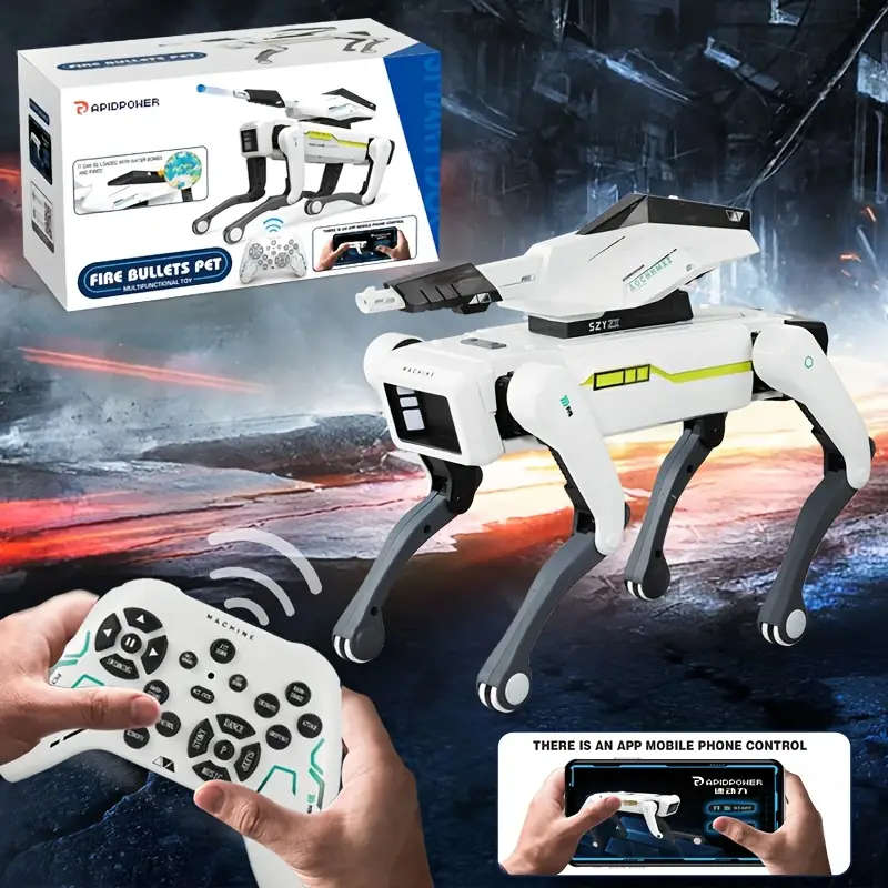 Smart AI Intelligent Dog Robot with Voice Command