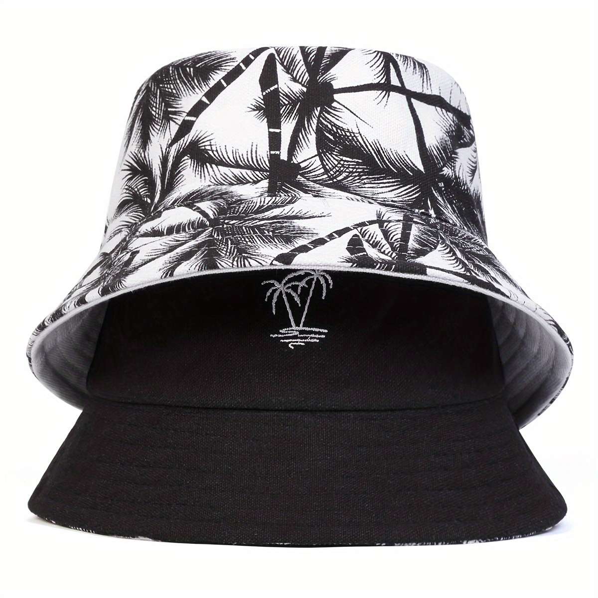 1Pc Reversible Bucket Hat Cap