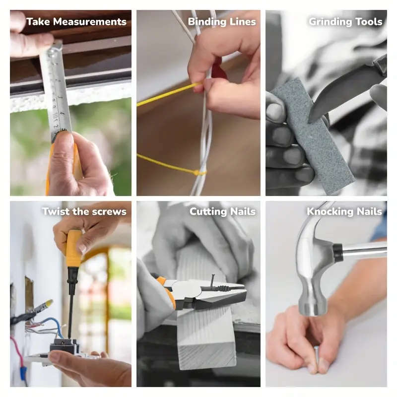 46-in-1 Portable All-in-One Home Tool Kit