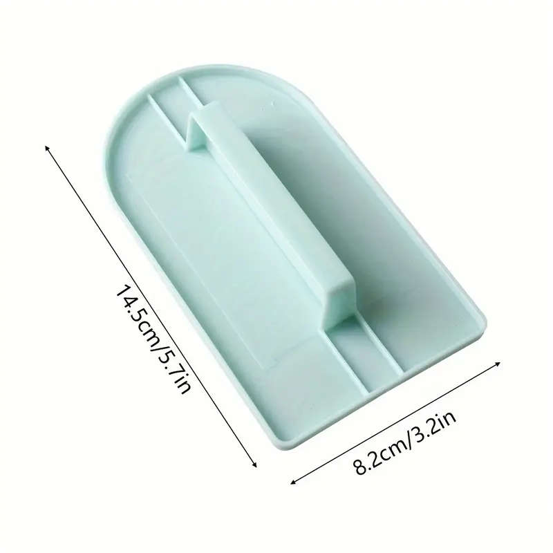 1pc Cake Decorating Smoother Tool with Handle Plastic Icing Spatula for DIY Baking Fondant Cake Surf