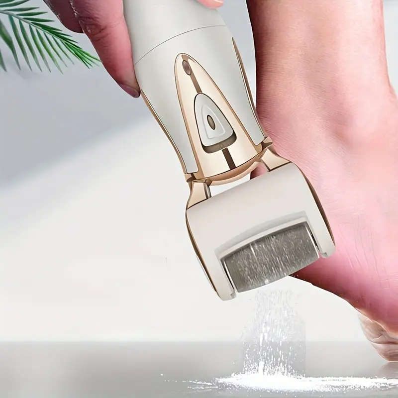 1pc Rechargeable Electric Foot Callus Remover USB Powered Pedicure Tool with 5 Interchangeable Grind