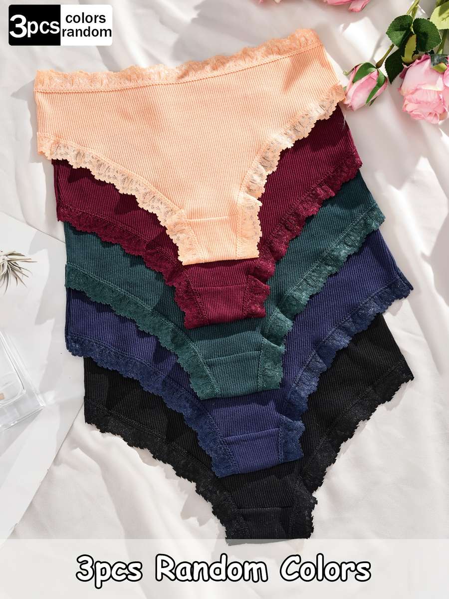 Womens Underwear Color Random3Pcs Sizes