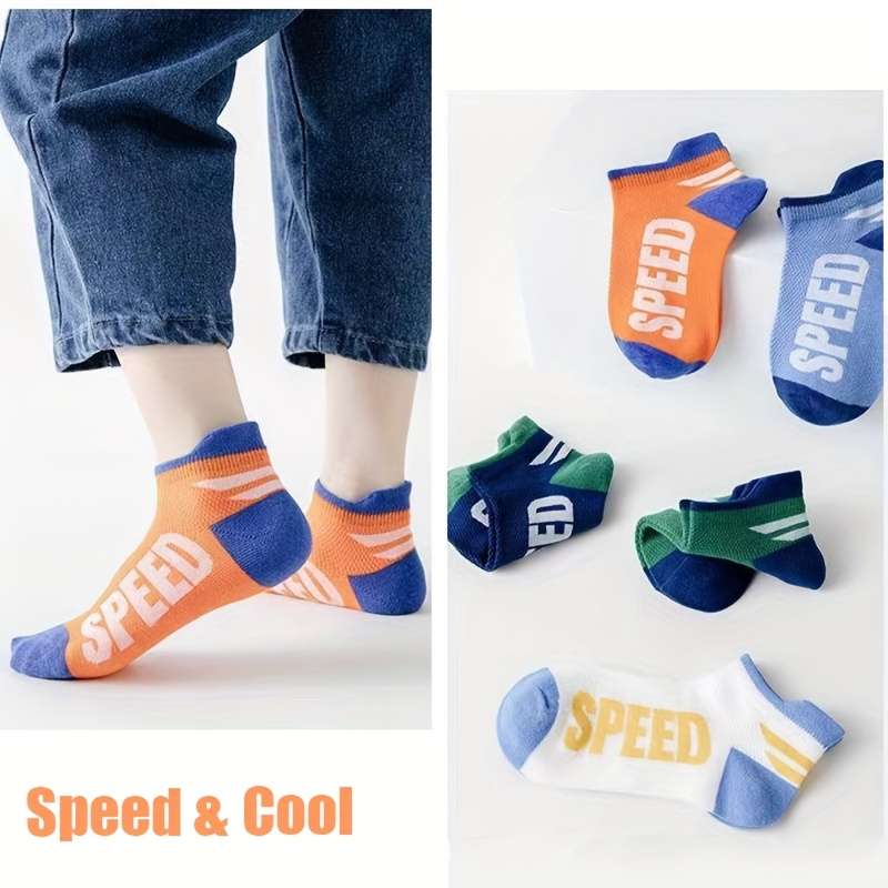 5 Pairs 9 To 12Y High Elastic Socks