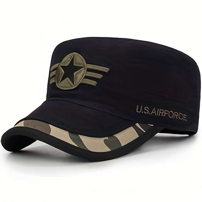 U.S. Air Force Camouflage Baseball Cap Polyester Adjustable Snapback Sun Protection Ideal